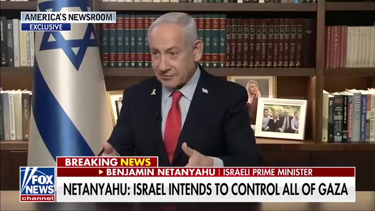 Netanyahu announces Israel will take control of Gaza