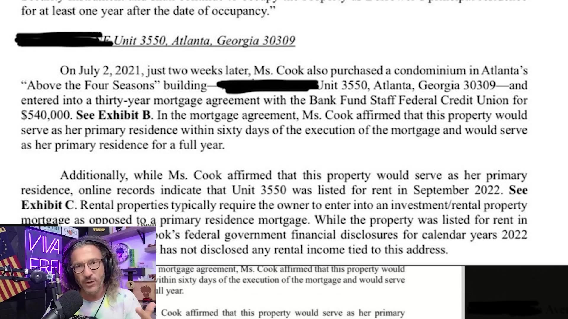 FRAUD AT THE FED! DOJ Referral for Fed Governor Lisa Cook for Mortgage Fraud!