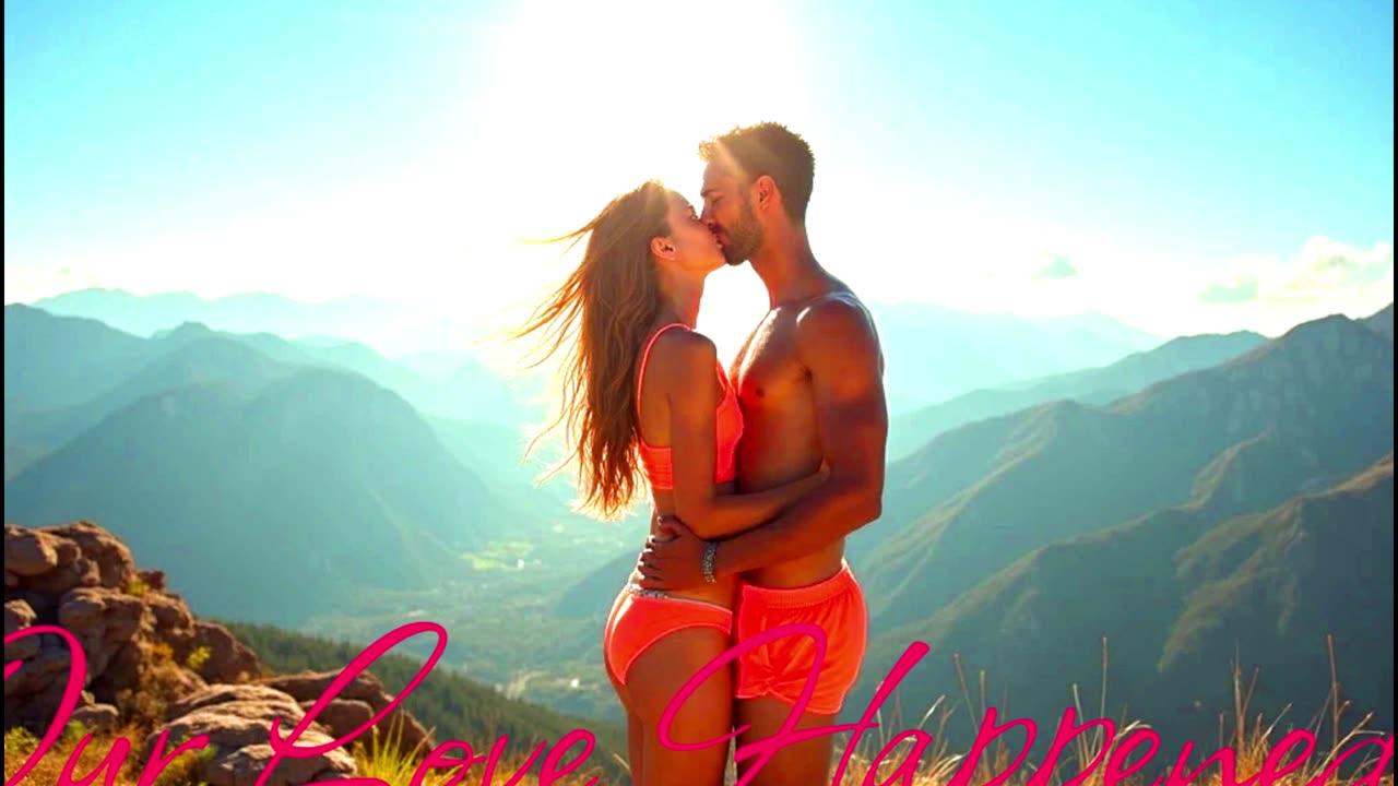 Electronic Music. Song Our Love Happened.