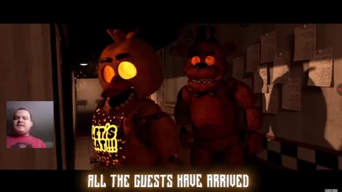 Reacting To FNAF Song "Halloween At Freddy's Remix" (Official Animation)