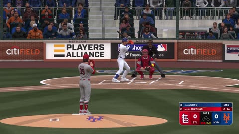 MLB The Show 25 St Louis Cardinals Franchise Game 19 Cardinals Vs Mets CPU Vs CPU