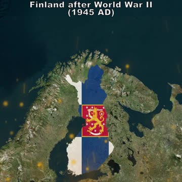 Finland before World War II (1939 AD) vs Finland after World War II (1945 AD)