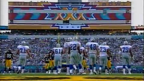 Super bowl # 30, Dallas Cowboys vs Pittsburgh Steelers, January 28, 1996