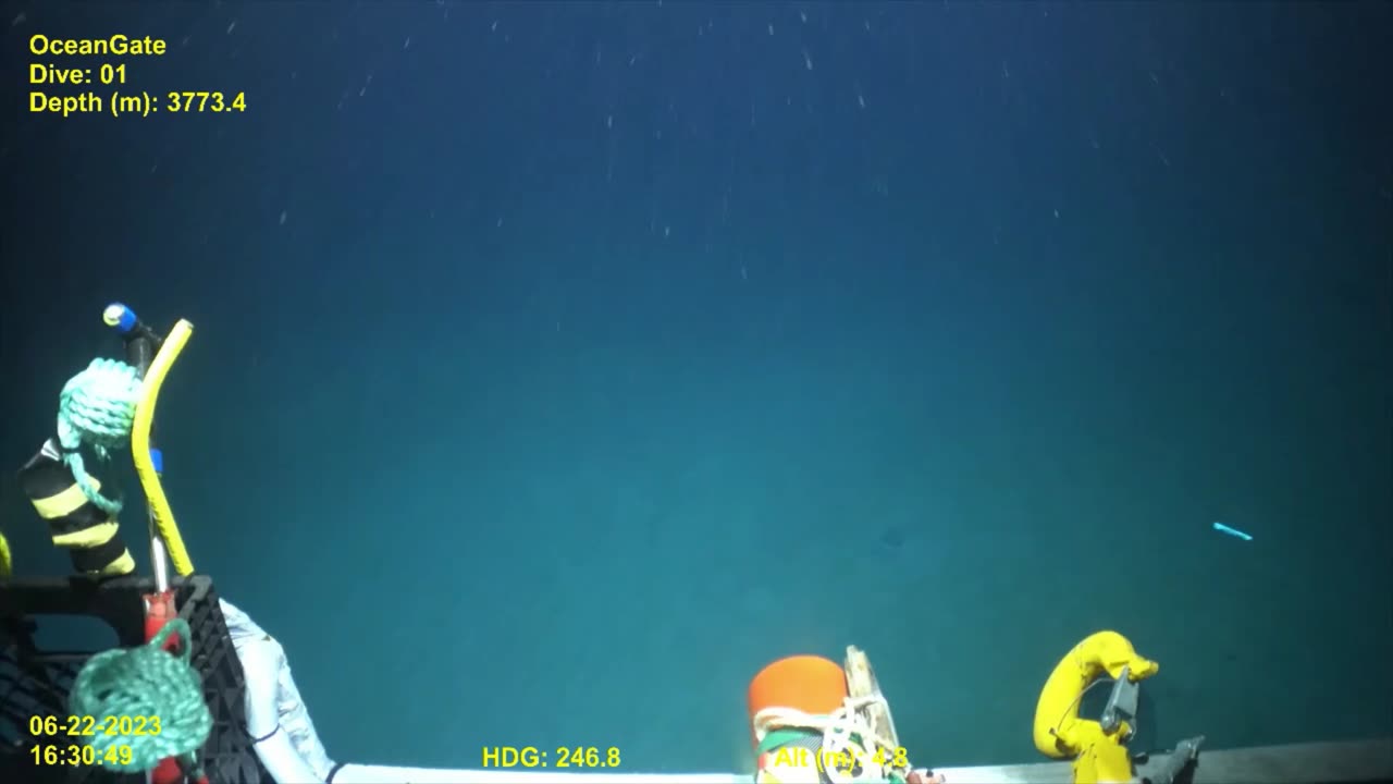 Titan Submersible Incident Salvage - Hull