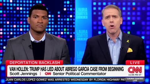 CNN's Scott Jennings blasts Democrats and Senator Van Hollen for meeting with gang banger Abrego Garcia