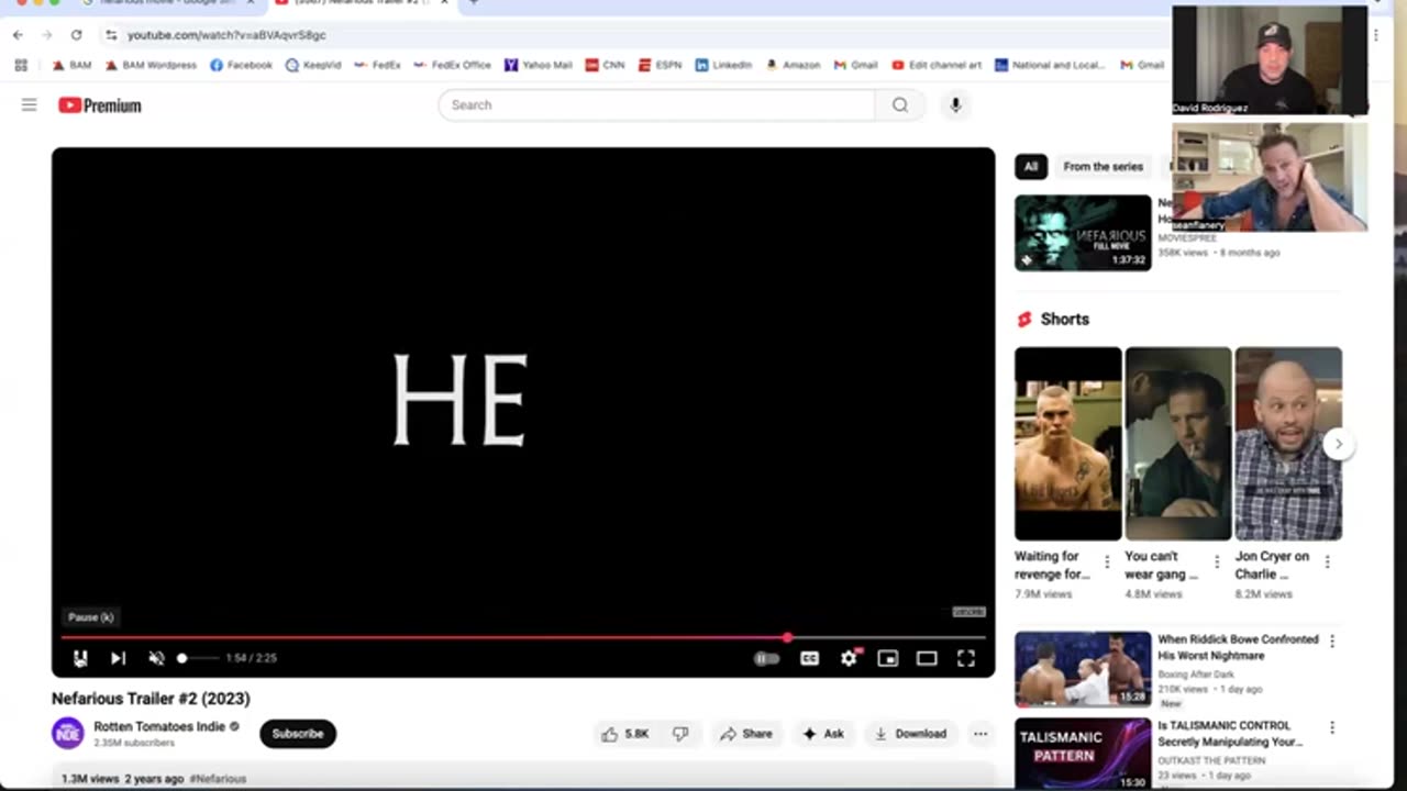 Nino - Nefarious’ Actor Sean Patrick Flannery 5-3-25 Blacklisting