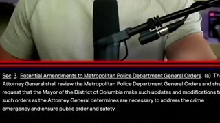 Executive Orders in DC Crime Vanishes Overnight-Robert Gouveia Reports