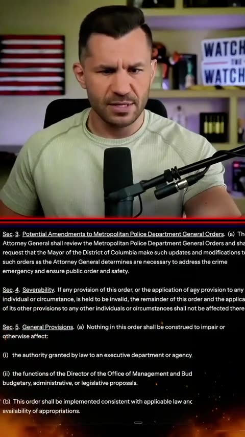 Executive Orders in DC Crime Vanishes Overnight-Robert Gouveia Reports