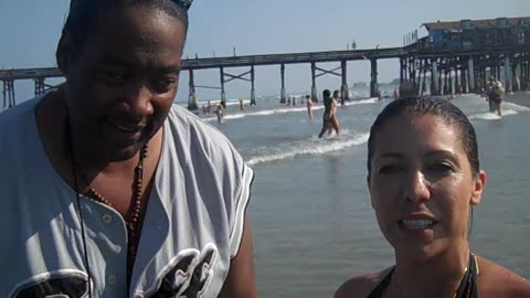 I AM LOVING THIS BEACH in coco beach Florida, the shea show