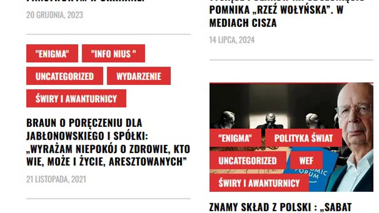 Materiały o Braunie U Bielaka...