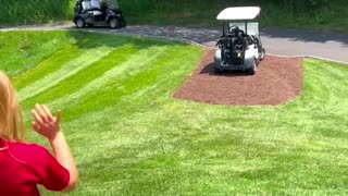 BOSS COMING THROUGH!!!😎⛳️🎵🎵🎵