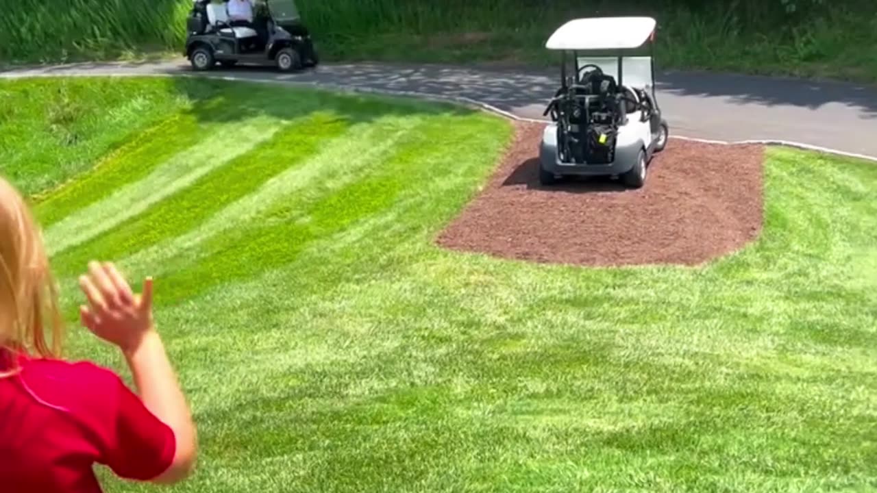 BOSS COMING THROUGH!!!😎⛳️🎵🎵🎵