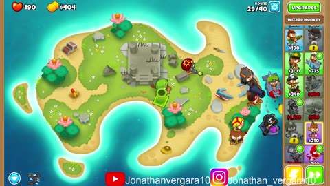 bloons tower defense gameplay