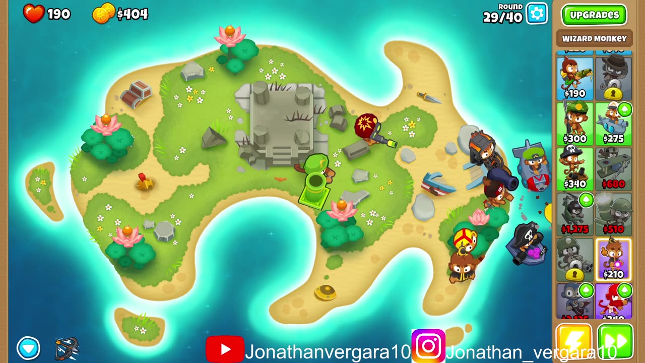 bloons tower defense gameplay