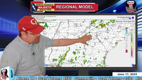 YOUR NORTH GEORGIA/CHATTANOOGA WEATHER 06-17-2025