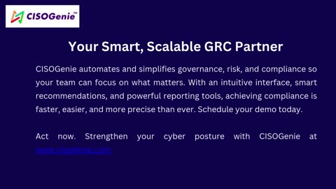 Simplify IT & OT Compliance with CISOGenie: Your Smart GRC Partner