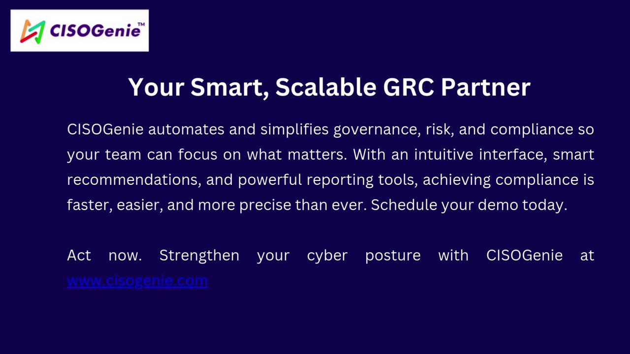 Simplify IT & OT Compliance with CISOGenie: Your Smart GRC Partner