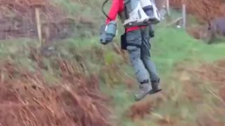 There's no way my insurance is going to cover a jet-pack paramedic.