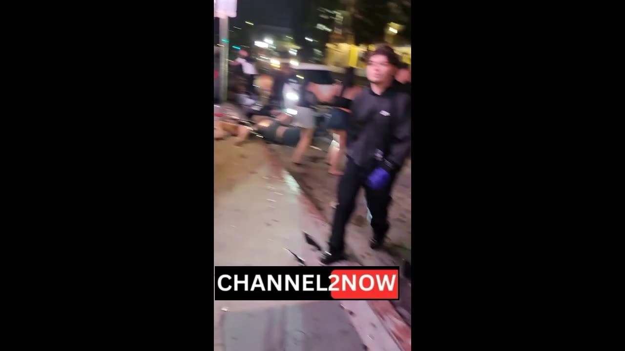 At least 30 injured after car plows into crowd outside East Hollywood nightclub