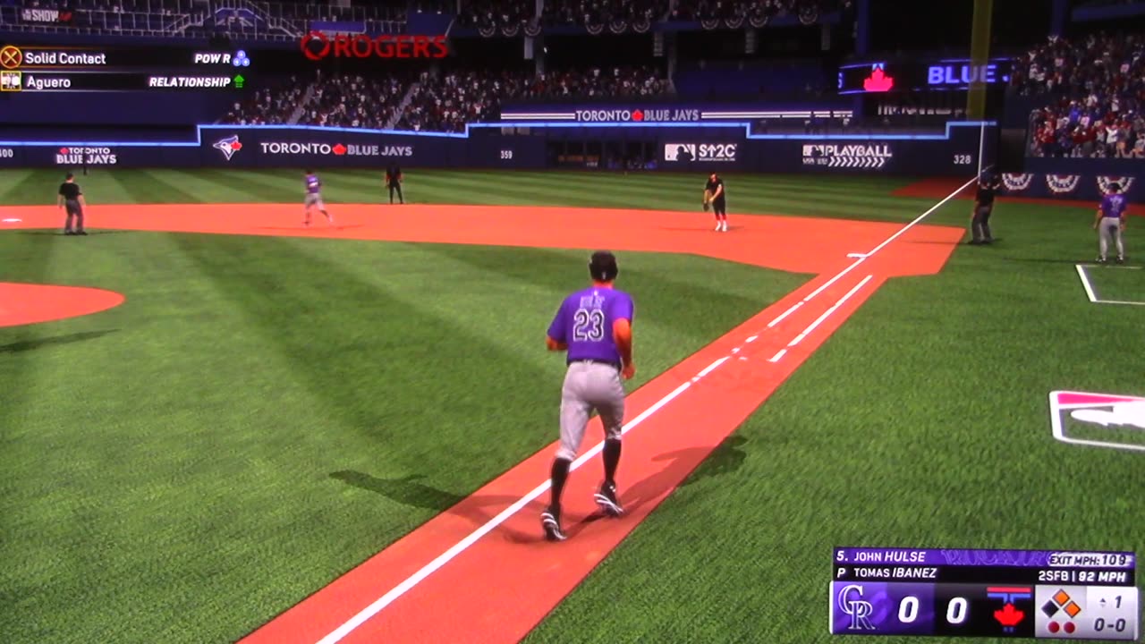 MLB The Show: Colorado Rockies vs Toronto Blue Jays (S12 World Series G1)