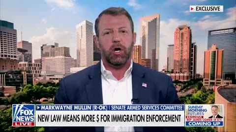 Sen. Markwayne Mullin on the Border Wall Funding Provided by the Big Beautiful Bill