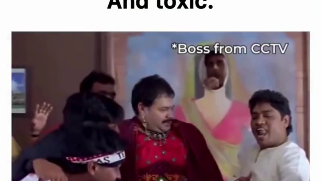 Someone: office is stressful and toxic