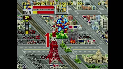 King of the Monsters - When Rampage Met Street Fighter?
