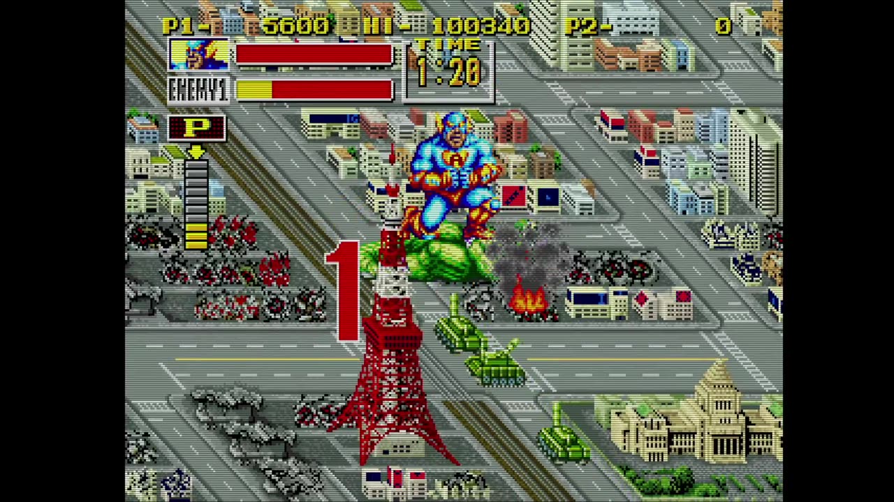 King of the Monsters - When Rampage Met Street Fighter?