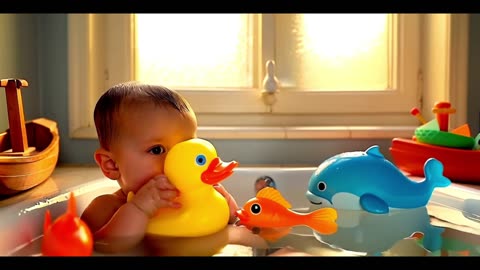 Let’s Get Clean! Bath Time Nursery Rhyme for Kids | Wash Wash Song