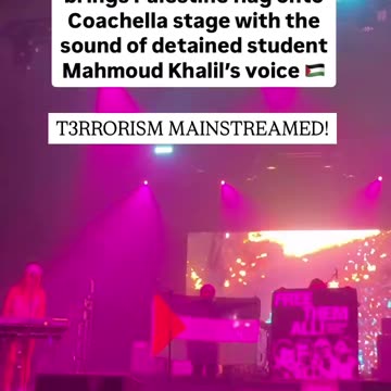 Conchella 2025 Islamized Terrorism Main Stream Mahmoud Khalil *1min