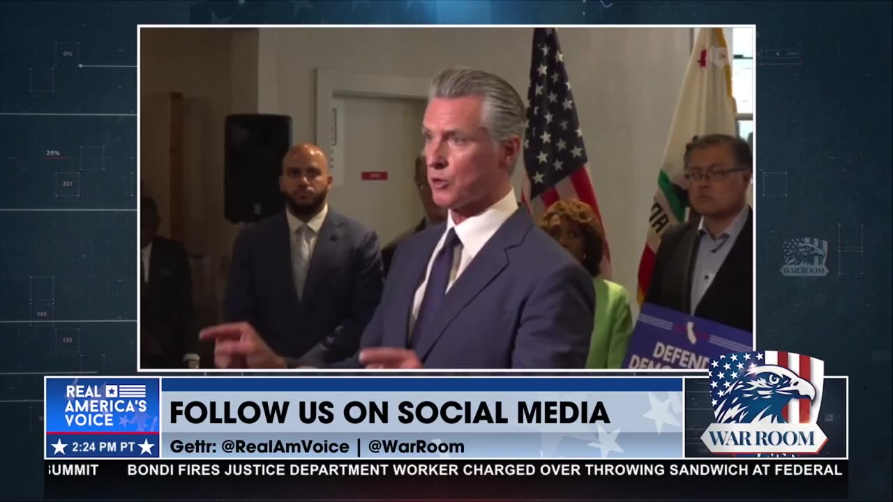 GAVIN NEWSOM LAUNCHES HIS PRESIDENTIAL RUN