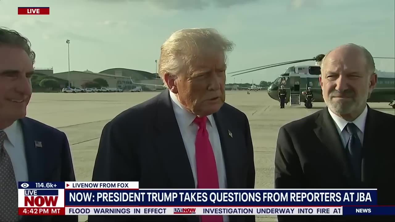 President Trump takes said this about Epstein FULL VIDEO