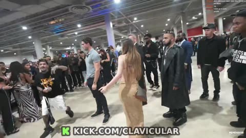 Neon's Security THROWS HANDS in Massive Art Gallery BRAWL After Drinks Get Thrown! 😱👊