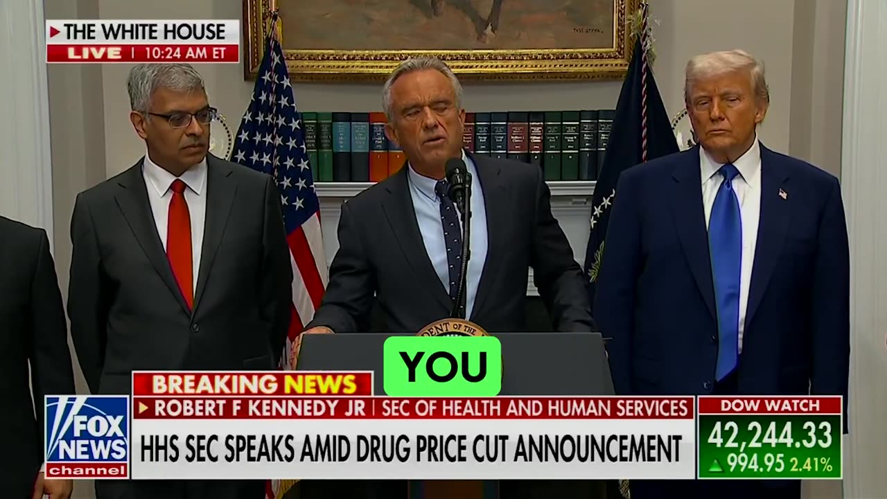 VIDEO 2 - RFK Jr. Says Trump Just Did What No Democrat Ever Had the Guts to Do