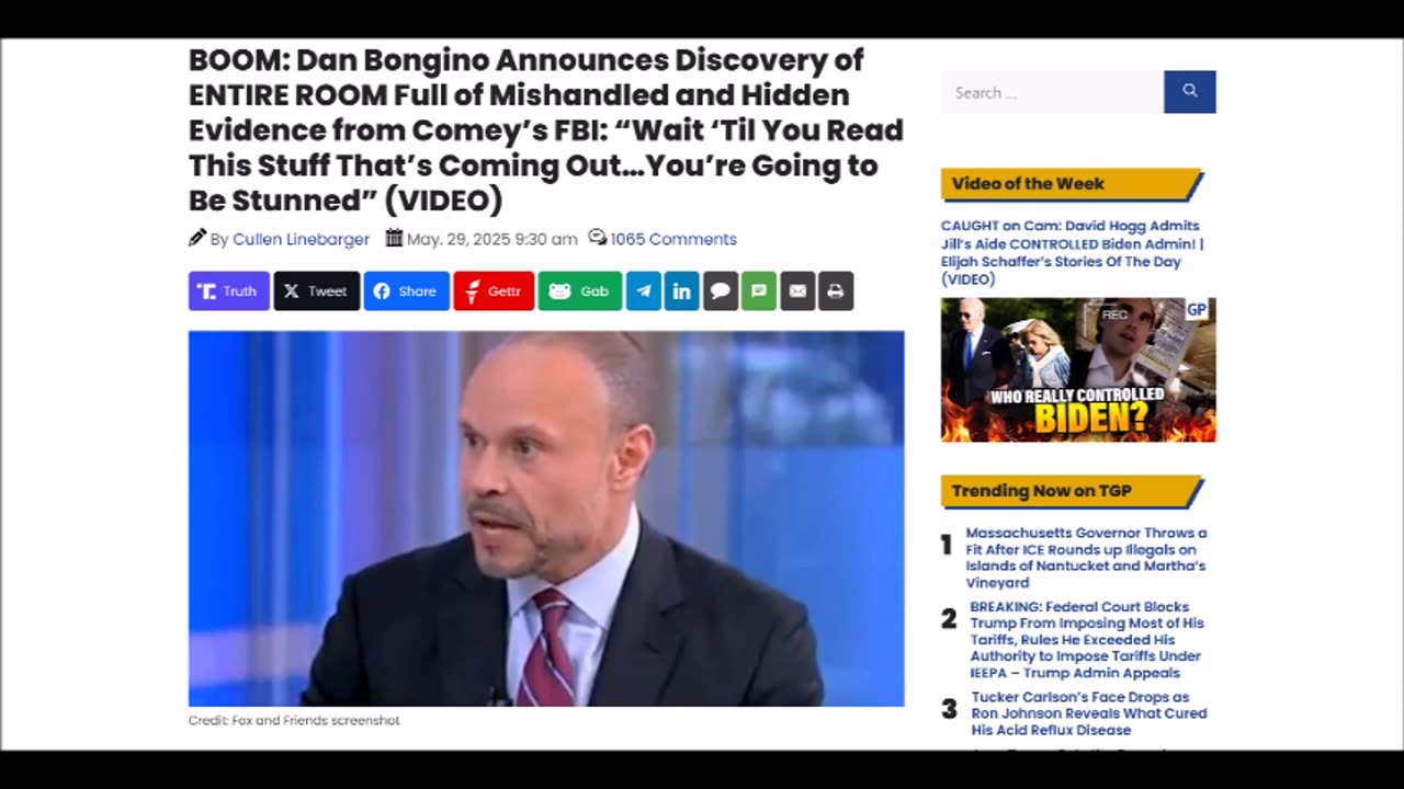 ENTIRE ROOM Full of Mishandled and Hidden Evidence from Comey’s FBI