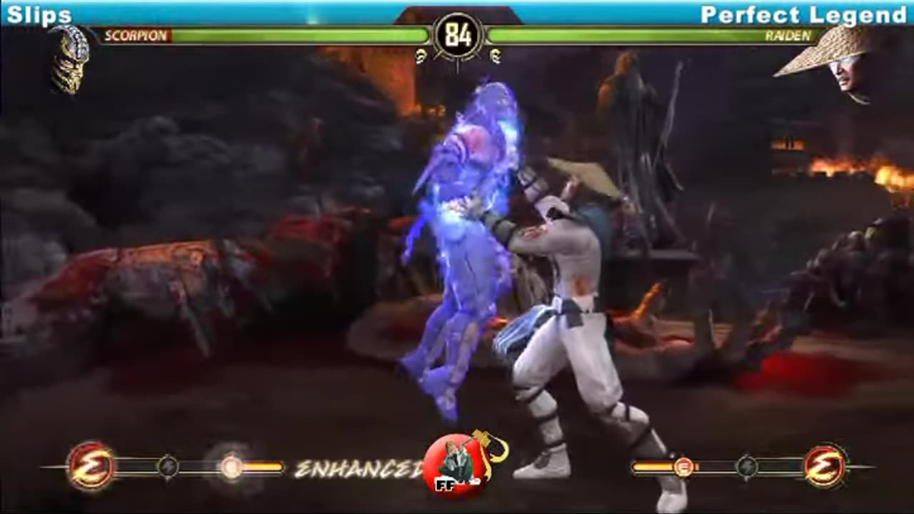 Mortal Kombat (MK9): Slips (Scorpion) vs Perfect Legend (Raiden) Frosty Faustings IV 2012
