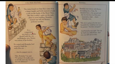 A First Myths Story Book Wolf Babies