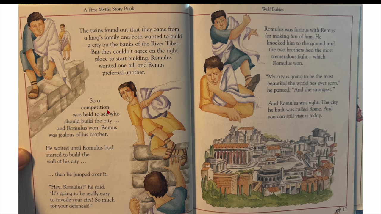 A First Myths Story Book Wolf Babies