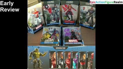Early Review Of The Marvel Legends Abomination Wave Action Figures