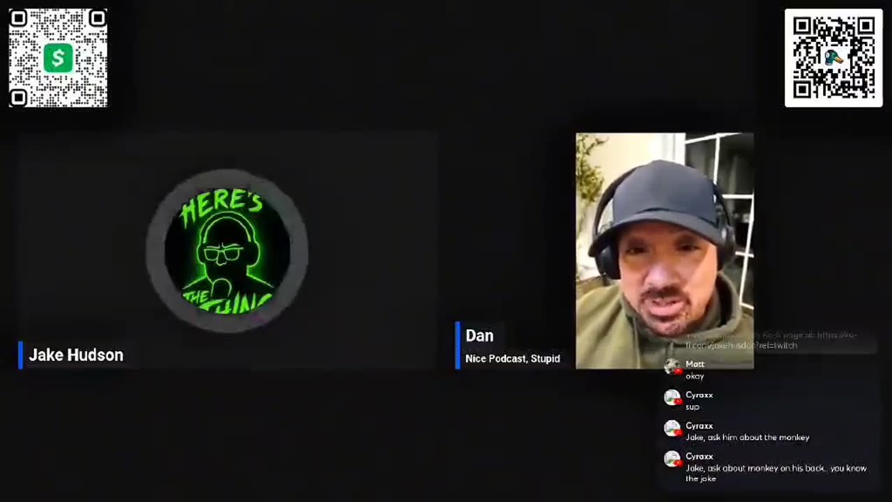 Jake ask Dan the g*y monkey question