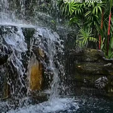 396 Hz with 40 Hz Gamma Waves with Stream - Improved Cognitive Function, Sleep Quality, Blood Flow