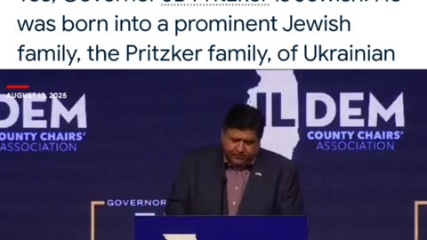 Jewish Governor: pritzker | Jews are playing the masses there’s no difference between the Left or Right