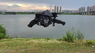Chinese Master Prints 3D Drone That Can Fly, Swim, and Crawl