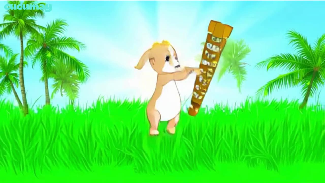 Goats in the Meadow Become Angklung Players