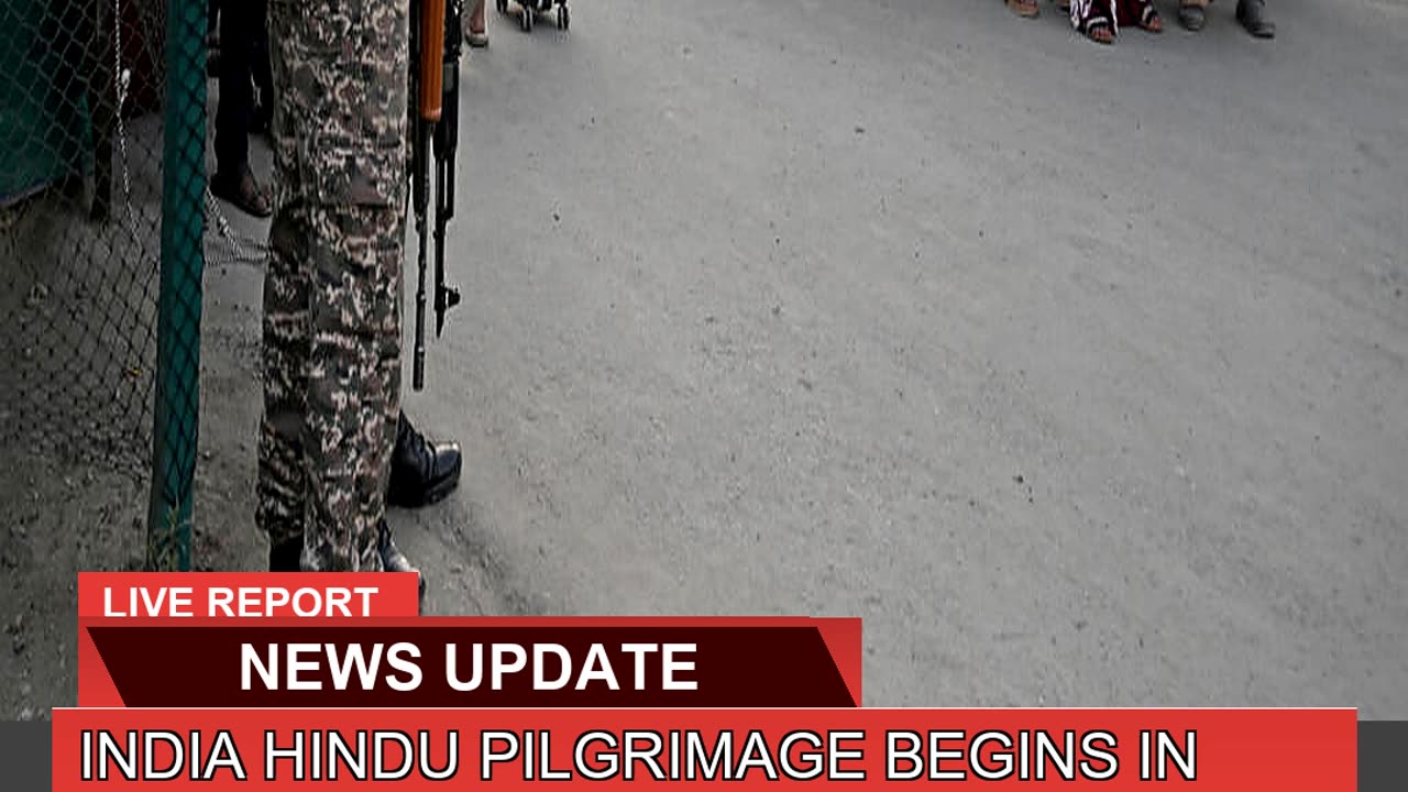 India Hindu Pilgrimage Begins in Contested Kashmir