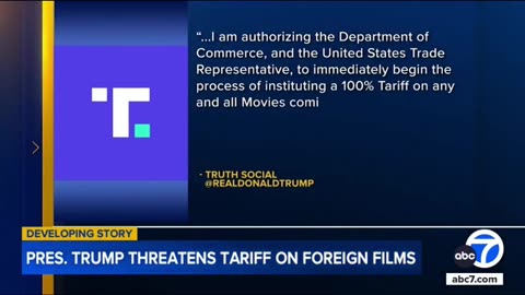 Trump's Bold Move: 100% Tariff on Foreign Films!