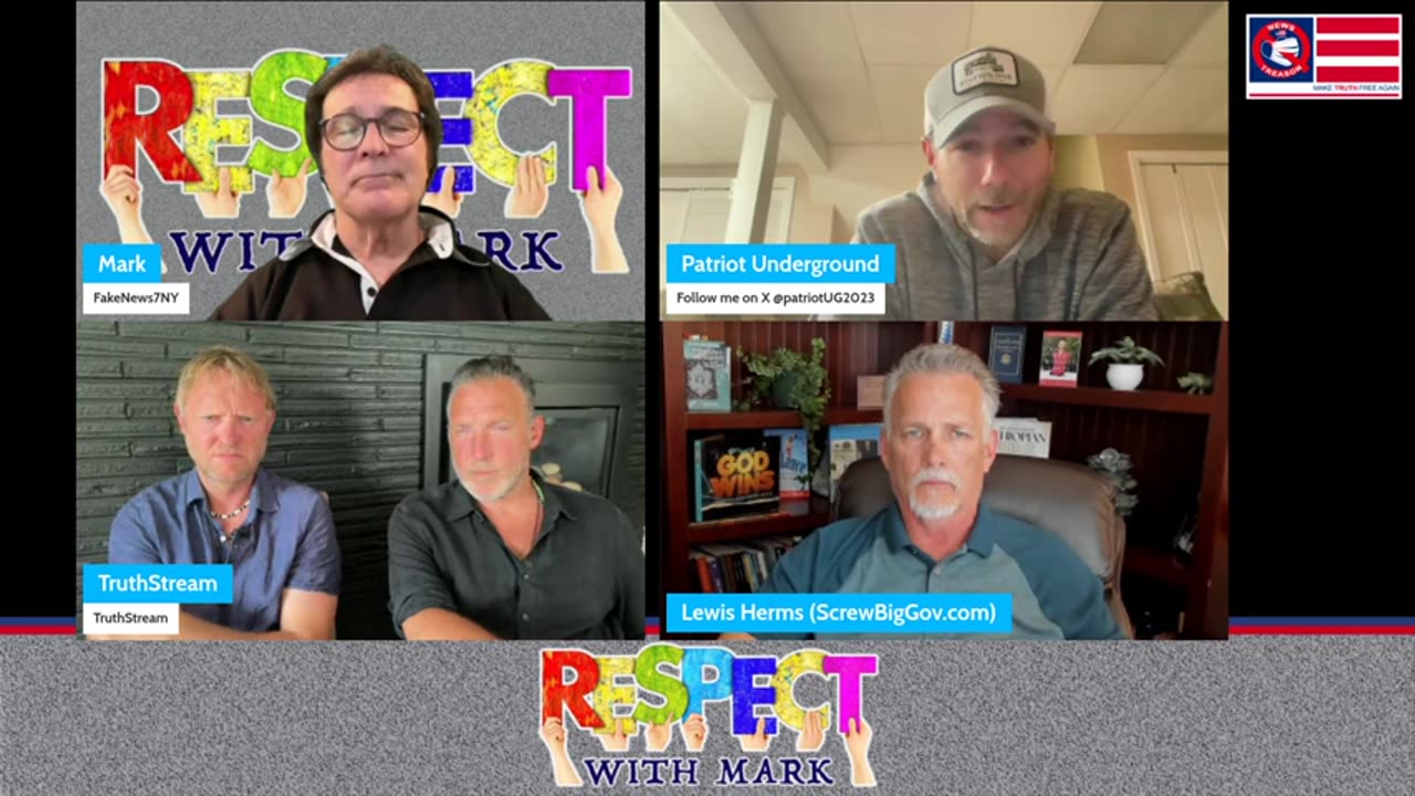 Roundtable with Truth Stream, Lewis Herms, Mark Abrahams and Patriot Underground 6-1-25