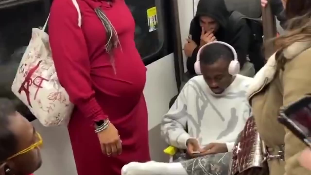 He brought his own chair