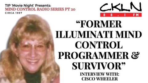 Former Illuminati Mind Control Programmer & Survivor Cisco Wheeler