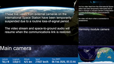 Earth from ISS live | unofficial